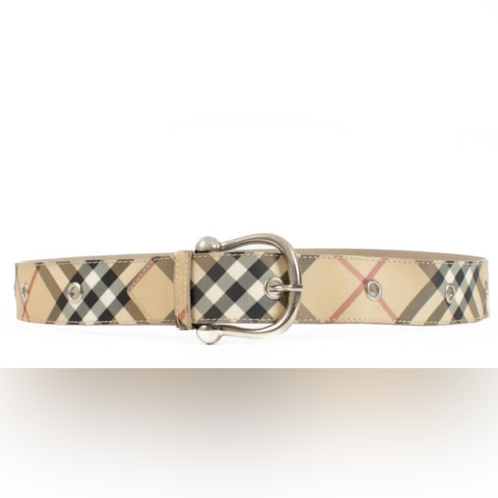 Burberry Nova Check Belt 100cm - EUC - includes COA